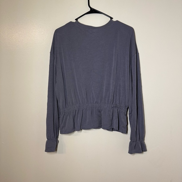 A New Day Women's Long Sleeve Gray Top - Picture 2 of 4
